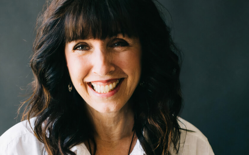 Portrait of Happy Dance Hummus owner Mary MacLean.